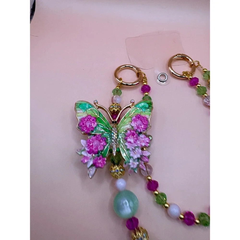 Beautiful Butterfly Phone Lanyard - NEW